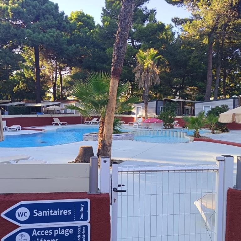 Mobil home prestations DELUXE 3ch climatisé avec Parc Aquatique - Casa Móvil - 11