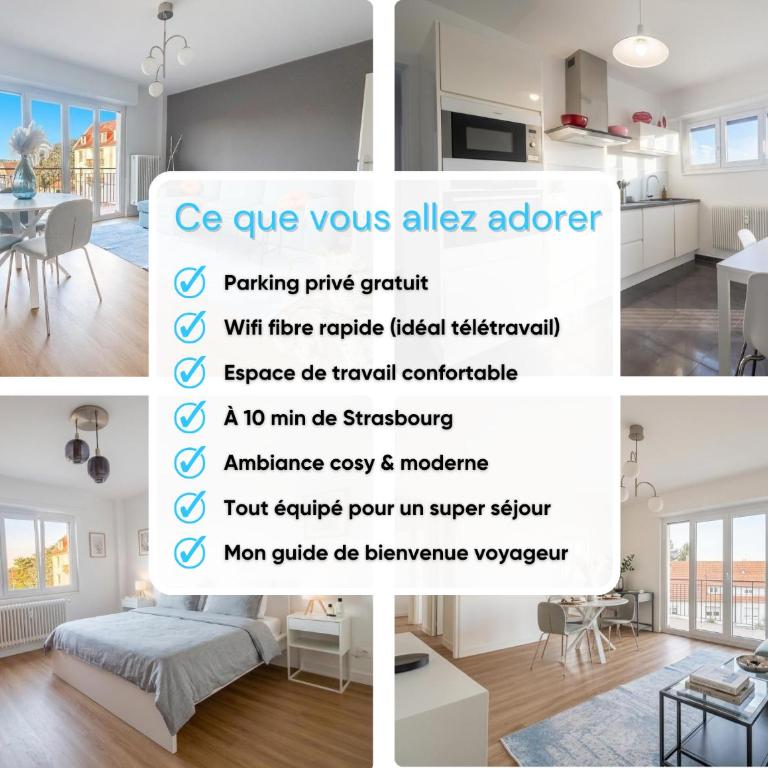 Élégance - Strasbourg - Appartement 2 Chambres - 16