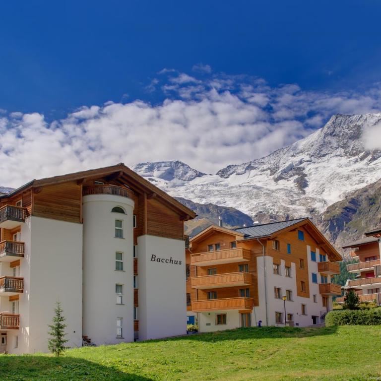 Bacchus Saas-Fee - Apartment mit 2 Schlafzimmern und Balkon - 14