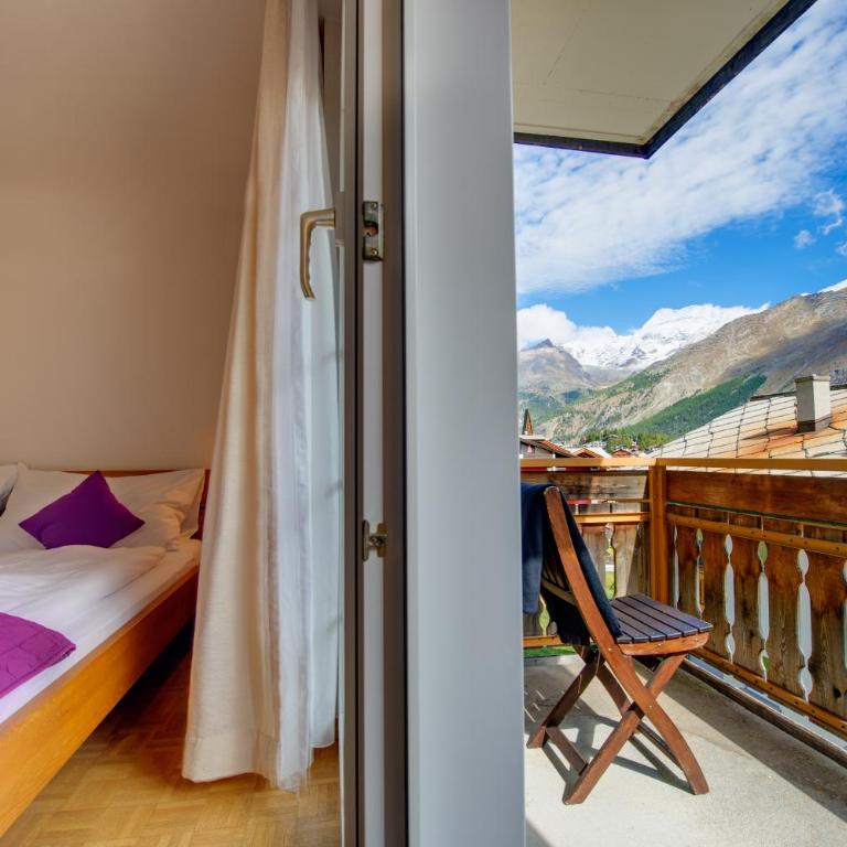 Bacchus Saas-Fee - Apartment mit 2 Schlafzimmern und Balkon - 4