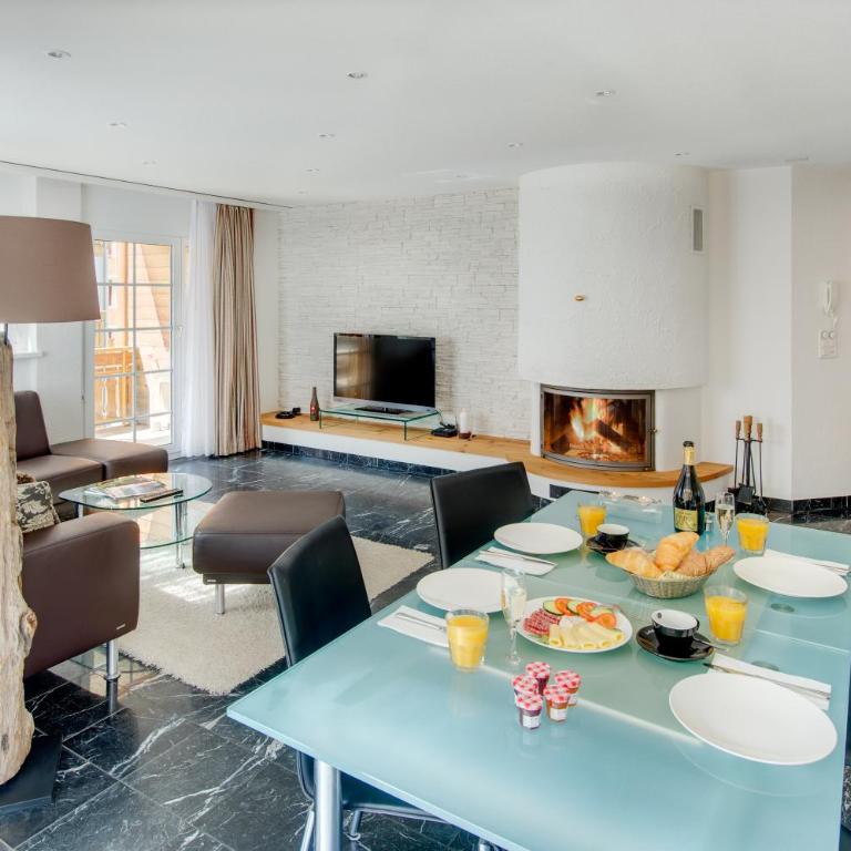 Bacchus Saas-Fee - Apartment mit 2 Schlafzimmern und Balkon - 1