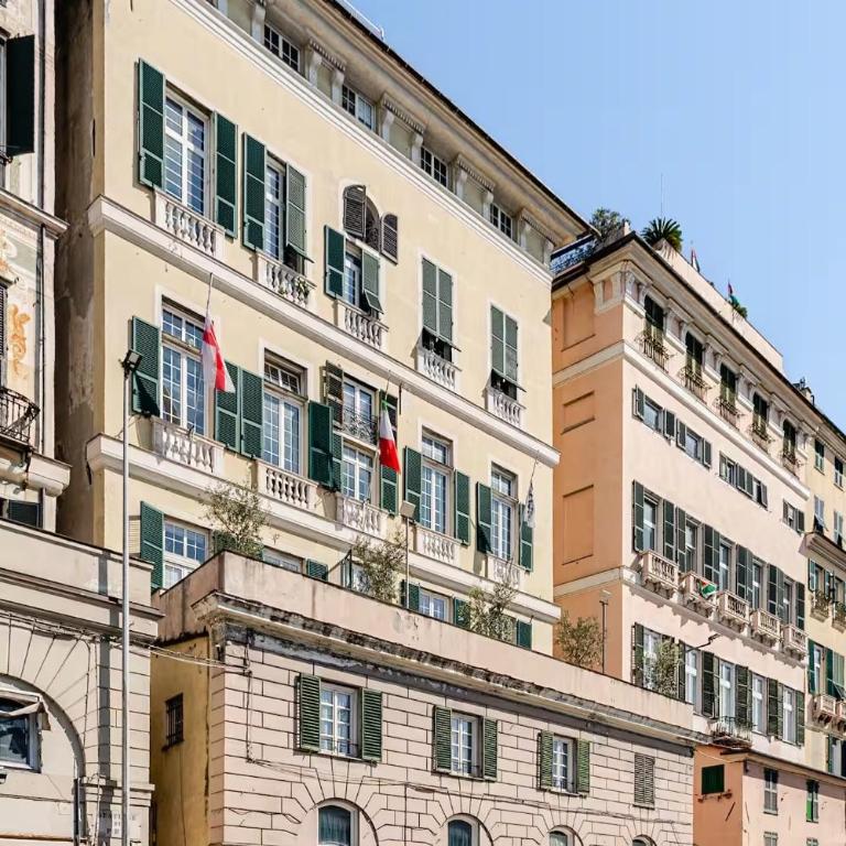 Apartment I Portici di Sottoripa -1 minuto a piedi dall'Acquario - Appartamento con 1 Camera da Letto - 53