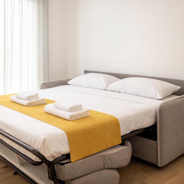 Residence Fornaci - Treviso Family Modern Apartments - Apartment mit 1 Schlafzimmer und Gartenblick - 13
