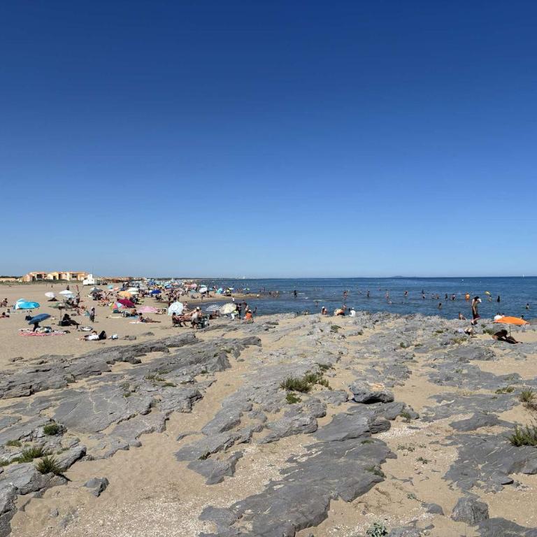 Appartement climatisé avec parking, 4 pers., St-Pierre-La-Mer - FR-1-795-76 - Apartment - 25