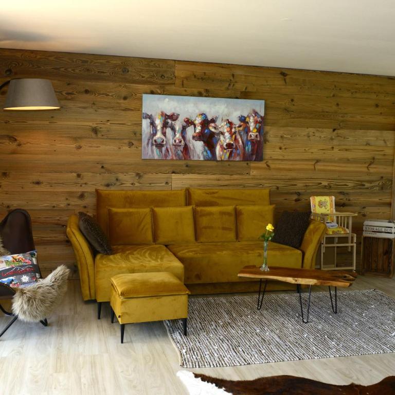 Kuh Heimat - Bergblick - Terrasse - Apartment mit 2 Schlafzimmern - 46