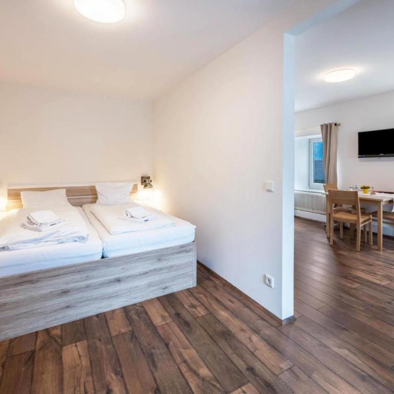 Mentenwirt Pension&Appartements - Apartment mit 1 Schlafzimmer mit Stadtblick - 11