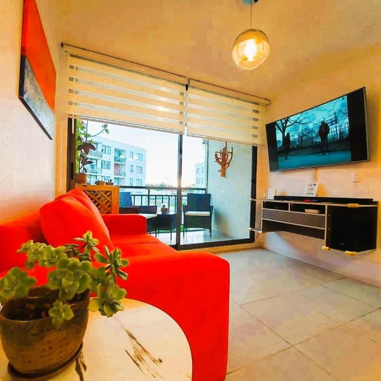 Acogedor departamento en Caldera, Bahía Inglesa, con Aire Acondicionado - Three-Bedroom Apartment - 2