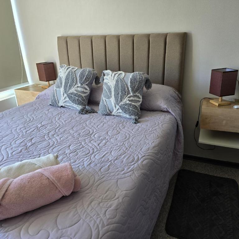 Providencia central y acogedor departamento 2 dorm Wifi y parking gratis - Two-Bedroom Apartment with Terrace - 14