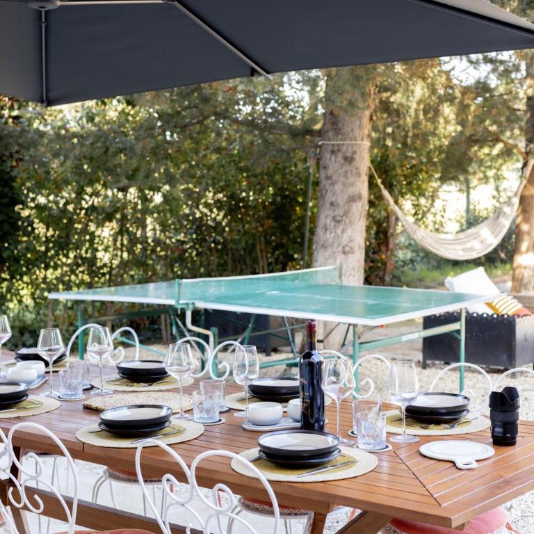 Superbe Villa classée 4 étoiles, Jardin 1200m2 et Piscine - 8 Personnes - Maison de Vacances 4 Chambres - 14