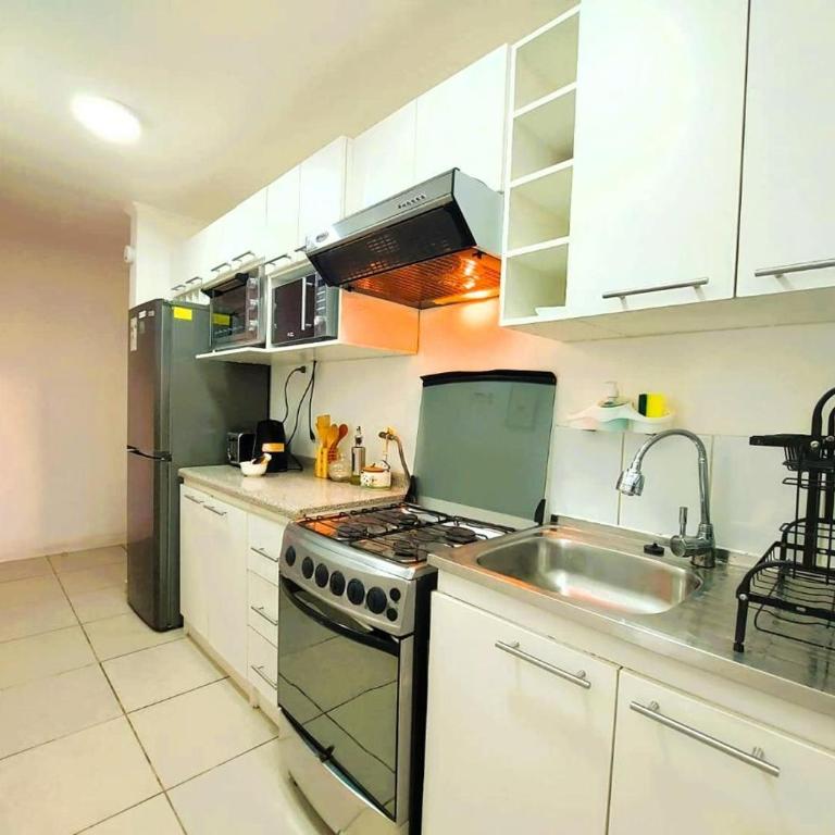 Acogedor departamento en Caldera, Bahía Inglesa, con Aire Acondicionado - Three-Bedroom Apartment - 13