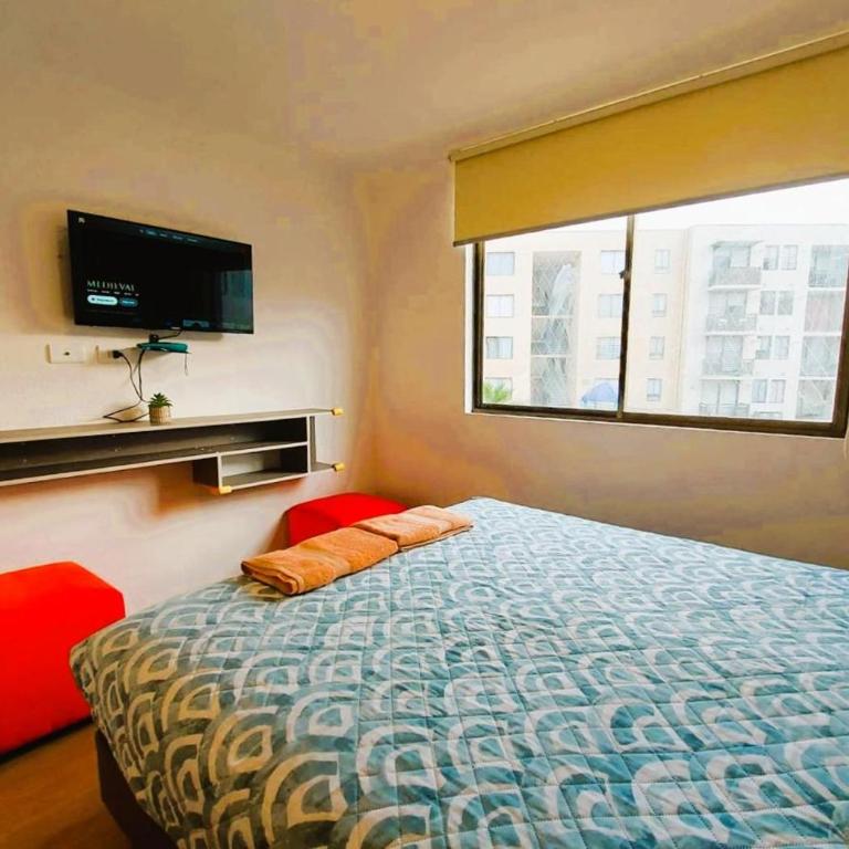 Acogedor departamento en Caldera, Bahía Inglesa, con Aire Acondicionado - Three-Bedroom Apartment - 9