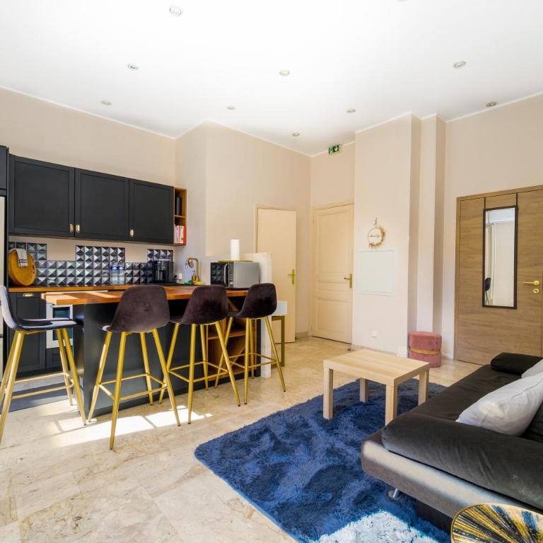 Cannes Center Apartment 5 min Palais AC Bright - Appartement 1 Chambre - 4