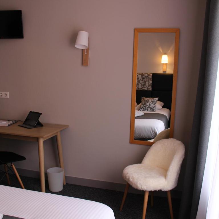 Hôtel Spa & Restaurant Ô Pervenches - Chambre Double - 5