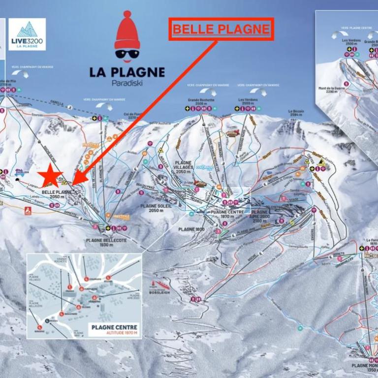 Appartement Ski aux pieds 3 ch balcon vue pistes et place parking - Appartamento con 3 Camere da Letto e con Balcone - 40