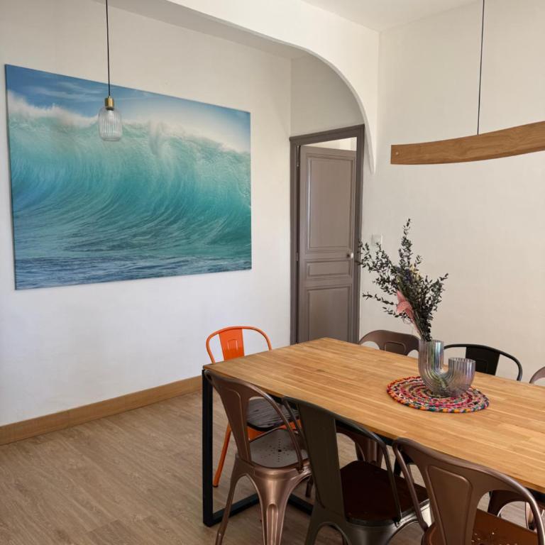 Appartement climatisé avec vue mer pour 8 personnes - Appartement 2 Chambres - Vue sur Mer - 8