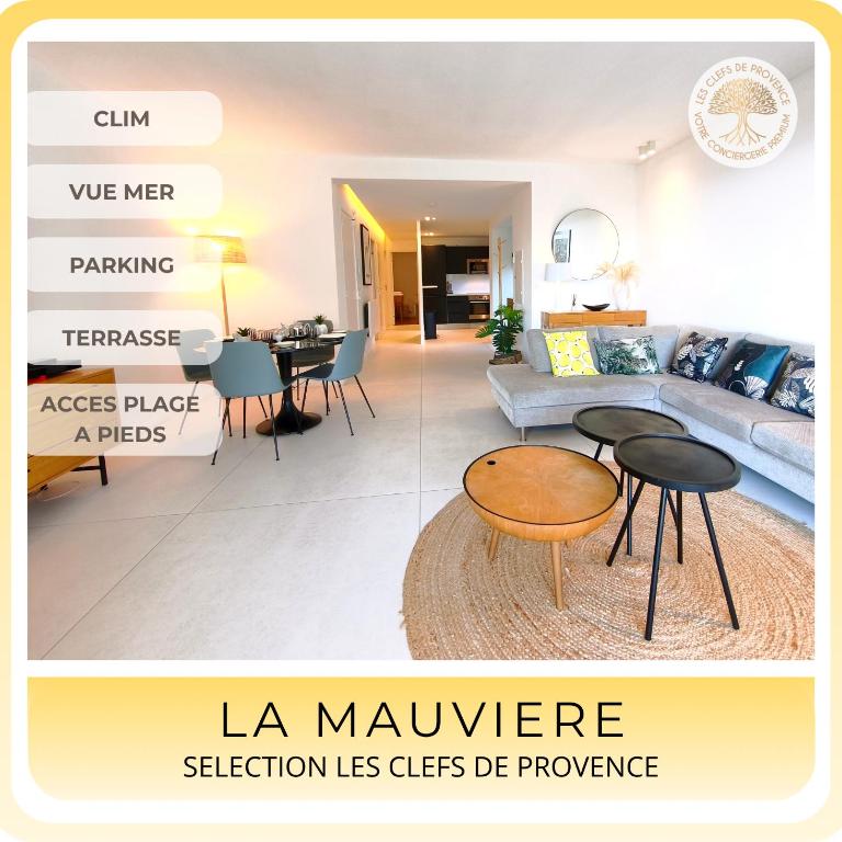 LA MAUVIERE - 75m2 - 4pers - Parking - Wifi - Appartement 2 Chambres - 1
