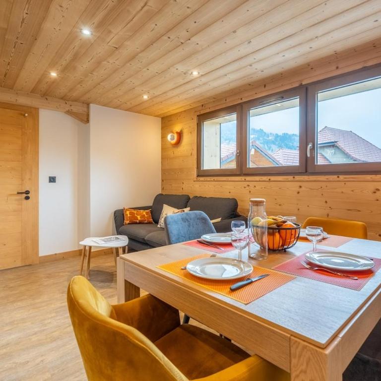 Appartement Cosy - 5 pers - Wi-Fi - Ski & Montagne - Aravis - Appartement 2 Chambres - 10