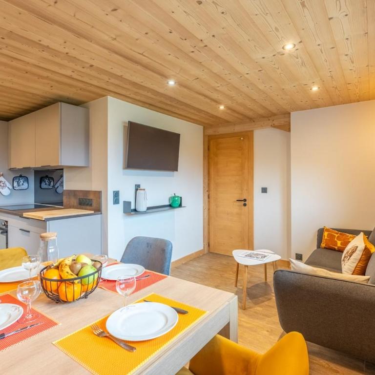 Appartement Cosy - 5 pers - Wi-Fi - Ski & Montagne - Aravis - Appartement 2 Chambres - 13
