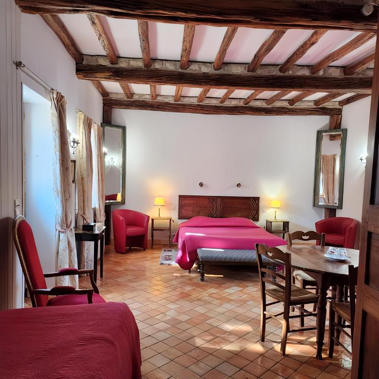 Manoir de la Maison Blanche - Chambre Triple Confort avec Douche - 1