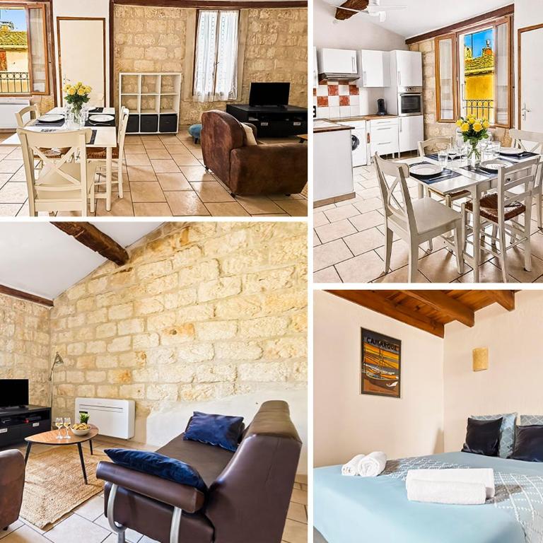 Appartement au pied des remparts, 4P, Clim, Centre - Appartement 2 Chambres - 2