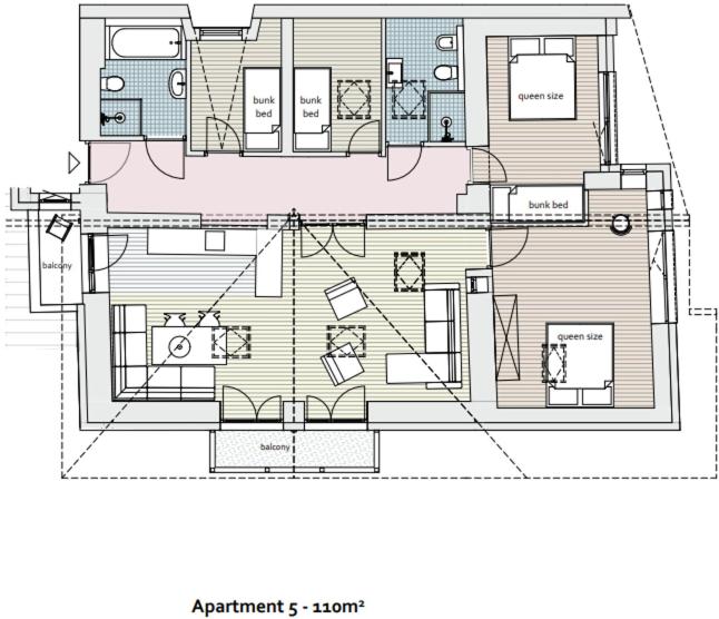 Les Clochards - Appartamento con 2 Camere da Letto - 21