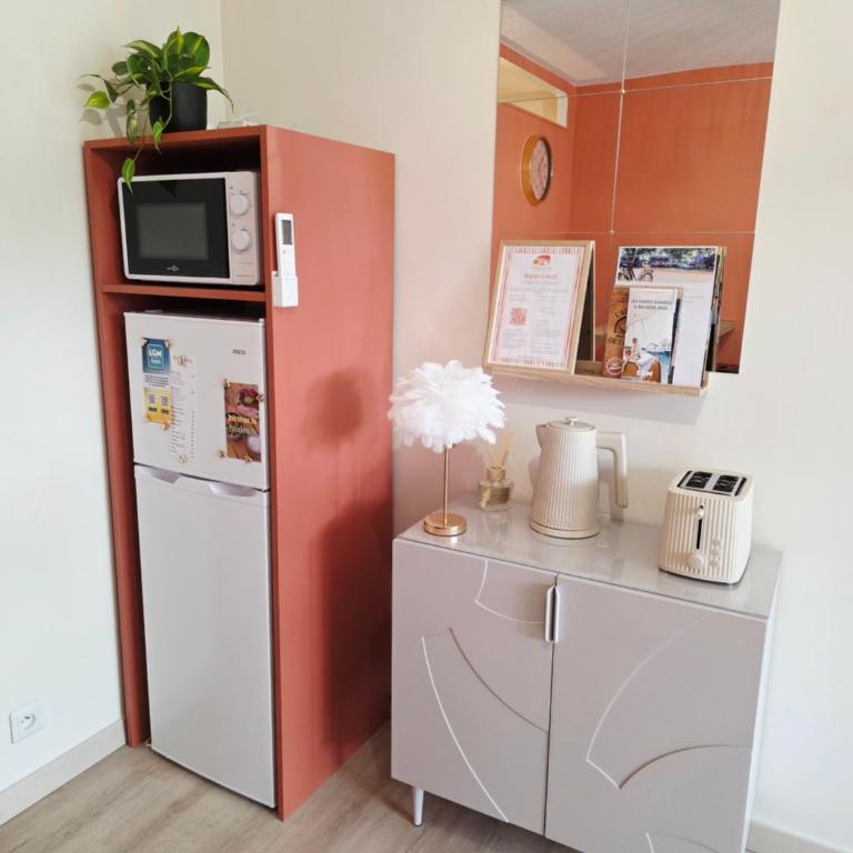 La Grande Motte - Studio double cabine 4-5p - Plage à pied - Parking privé - Terrasse - Appartamento con 1 Camera da Letto - 12