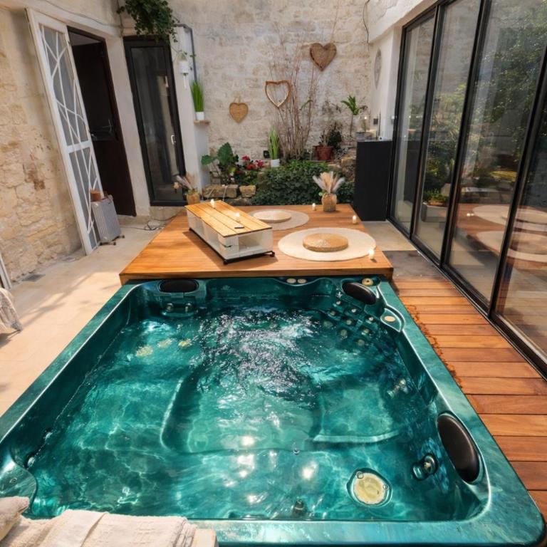 Gite Romantique avec SPA- Rêve de Bali - au Mont Ventoux - Maison 2 Chambres - 4