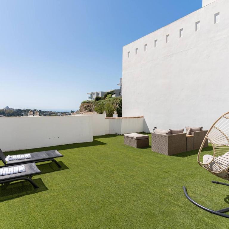 Modern Duplex with Jacuzzi, BBQ, Pool & Restaurant - Paraiso Pueblo 4 3 - Apartamento de 2 dormitorios con terraza y vistas al mar - 10