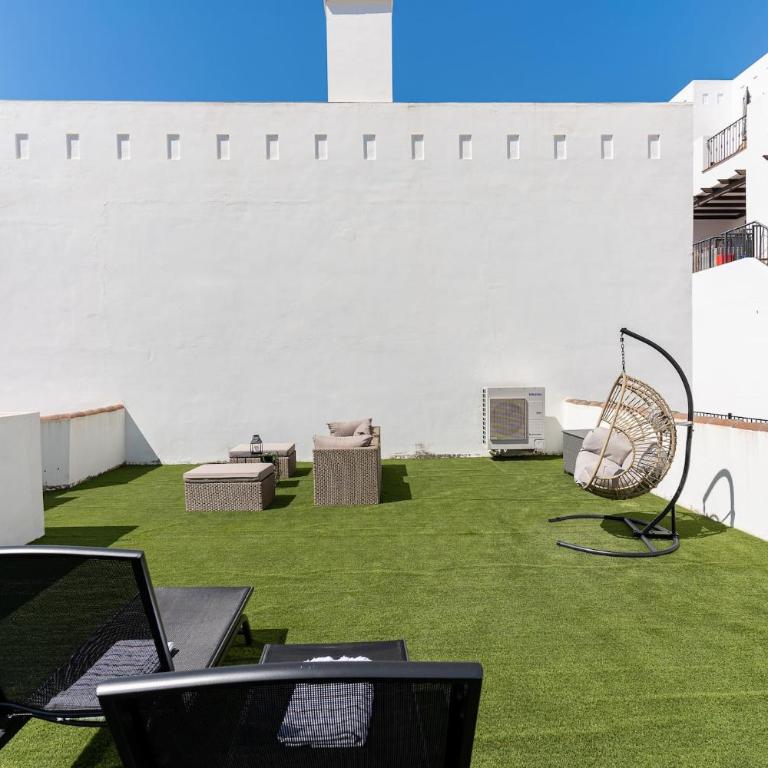 Modern Duplex with Jacuzzi, BBQ, Pool & Restaurant - Paraiso Pueblo 4 3 - Apartamento de 2 dormitorios con terraza y vistas al mar - 16
