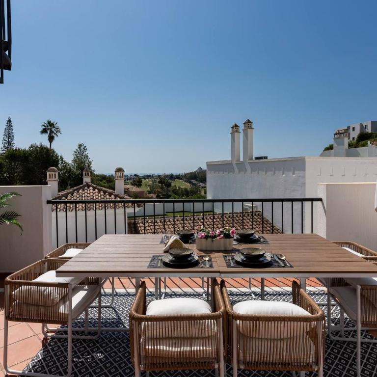 Modern Duplex with Jacuzzi, BBQ, Pool & Restaurant - Paraiso Pueblo 4 3 - Apartamento de 2 dormitorios con terraza y vistas al mar - 22