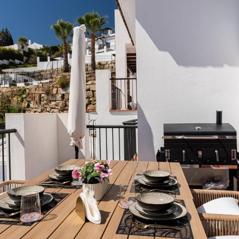 Modern Duplex with Jacuzzi, BBQ, Pool & Restaurant - Paraiso Pueblo 4 3 - Apartamento de 2 dormitorios con terraza y vistas al mar - 23