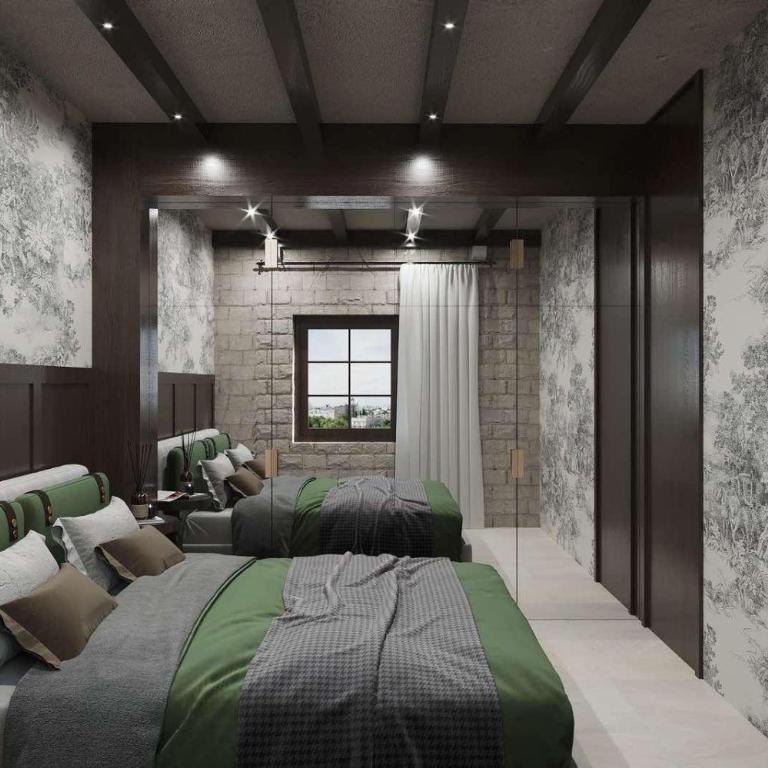 Kulla e Balshajve - Apartman sa 2 Spavaće Sobe, Terasom i Pogledom na More - 2