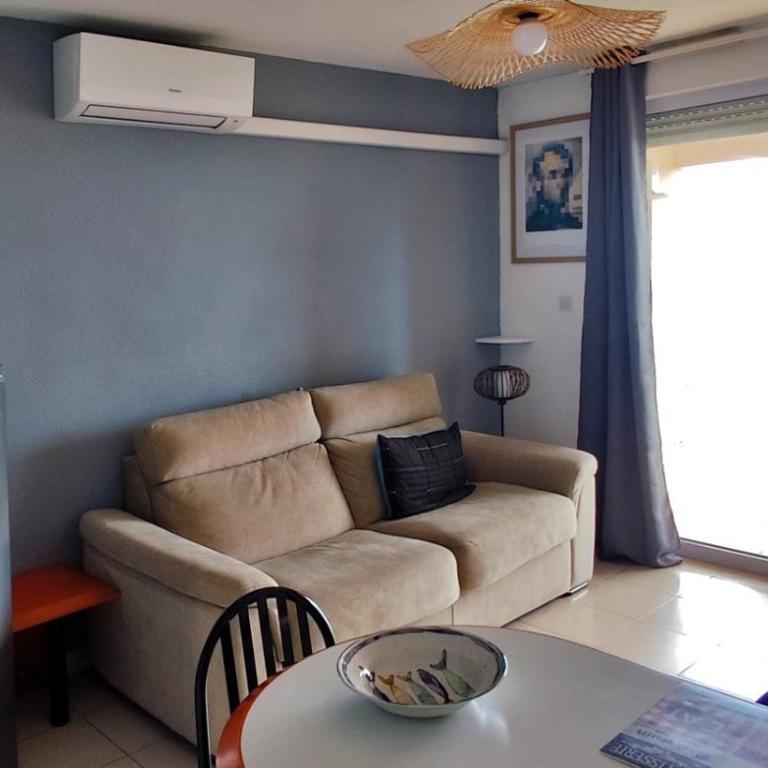 App T2 Climatisé-Vue Mer-Linge et ménage inclus - BANYULS SUR MER - Apartamento de 1 dormitorio - 7