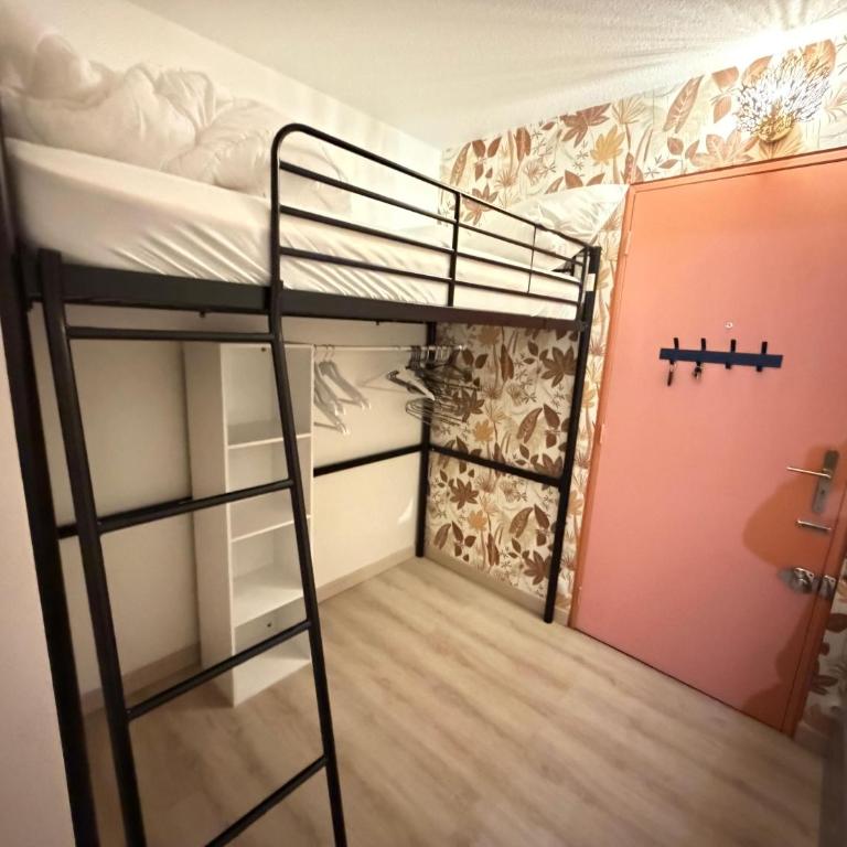 La Grande Motte - Studio double cabine 4-5p - Plage à pied - Parking privé - Terrasse - Appartamento con 1 Camera da Letto - 20