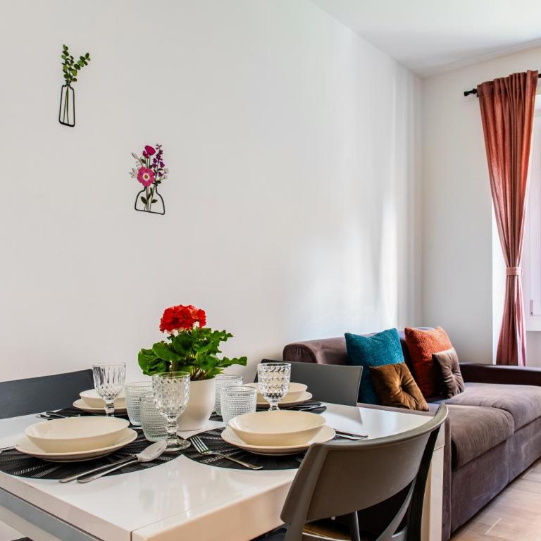 Vatican large deluxe suite apartment on Metro - Appartamento Deluxe con 1 Camera da Letto e Vista Giardino - 10