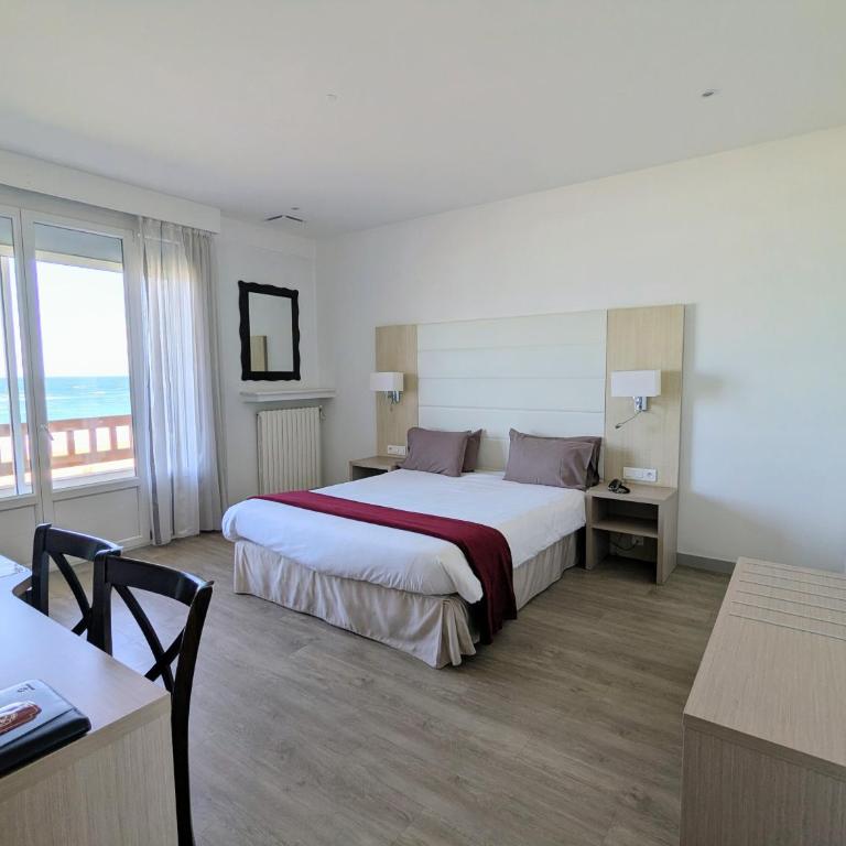 Hotel Uhainak - Chambre Double avec Balcon - Vue sur Mer - 2