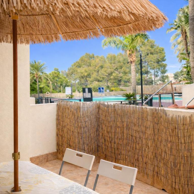 Apartamento para 6 a 5 min Port Aventura en Hotel Festival Village - Apartamento de 2 dormitorios - 16