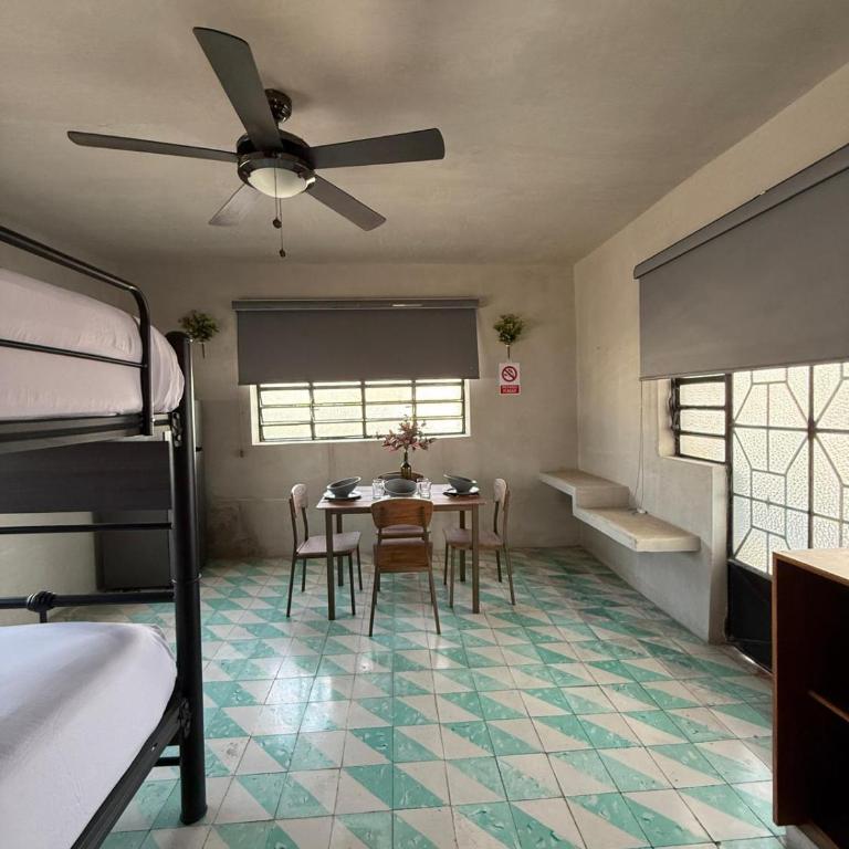 Casa para 12 persona con Piscina, Mérida Centro, Casa Nido Rosa - Habitación Familiar con baño privado - 40