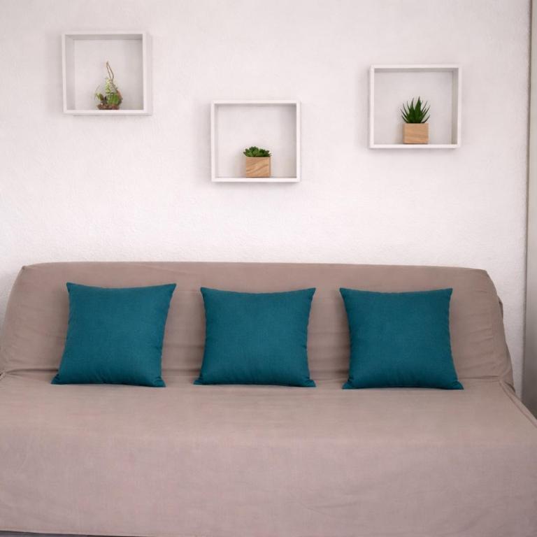 T2 100m plage vue dégagée parking privé 4per - Appartement 1 Chambre - 3