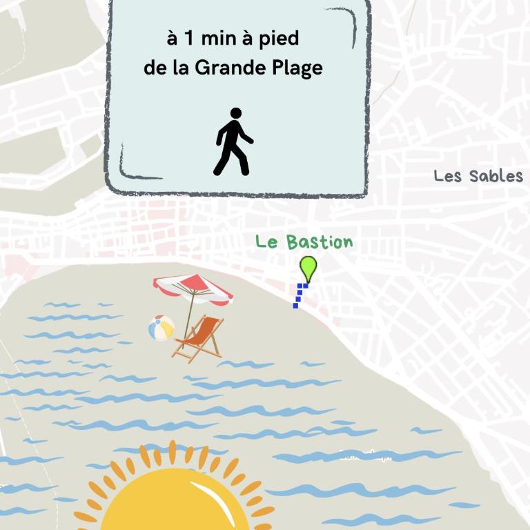 Le Bastion - Appartement avec Douche - 6