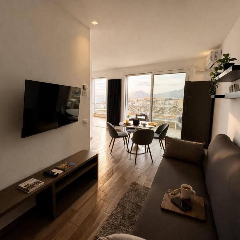 Palermo Inn Marina Exclusive View - Appartamento con 1 Camera da Letto, Vista Mare e Terrazza - 4