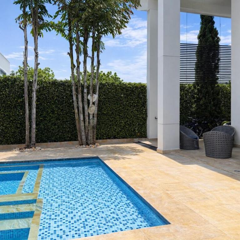 Casa con piscina privada perfecta para grupos clima cálido todo el año - Casa con 1 dormitorio - 4