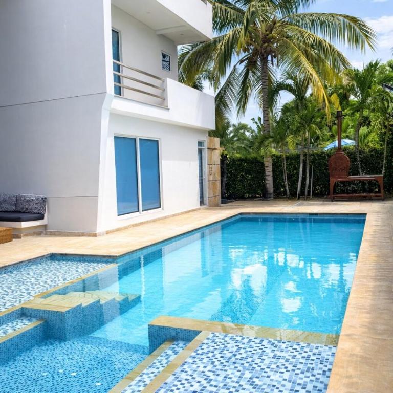 Casa con piscina privada perfecta para grupos clima cálido todo el año - Casa con 1 dormitorio - 1