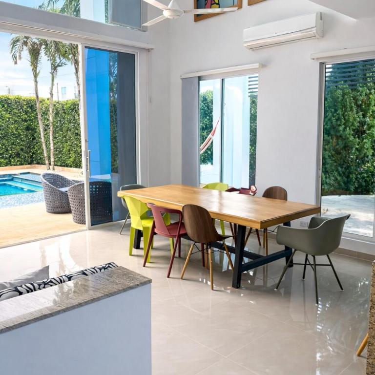 Casa con piscina privada perfecta para grupos clima cálido todo el año - Casa con 1 dormitorio - 10