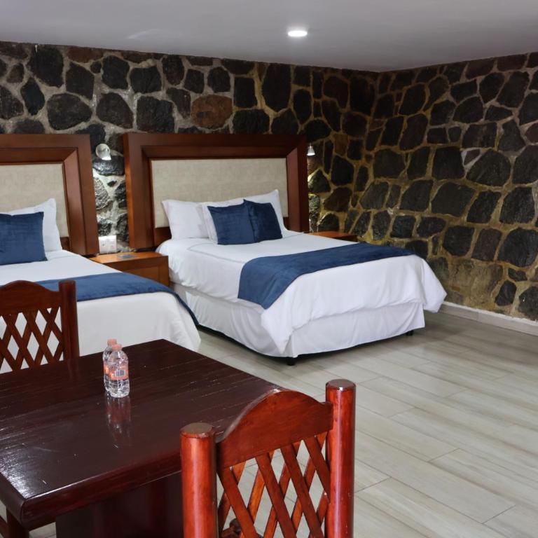 Hotel Tierras Blancas - Habitación Doble adaptada para personas con discapacidad - 2 camas - 5