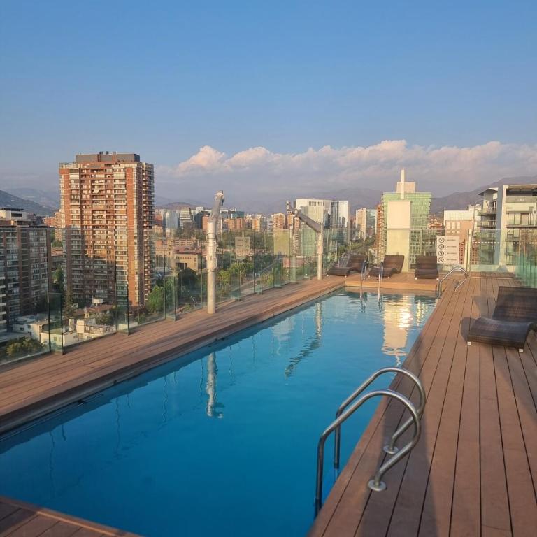 Stylish Las Condes Apartment - Terrace and Parking - Apartamento de 1 dormitorio - 18