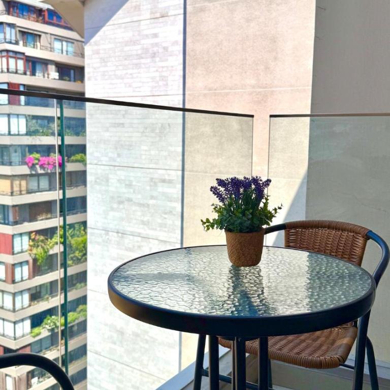 Stylish Las Condes Apartment - Terrace and Parking - Apartamento de 1 dormitorio - 17