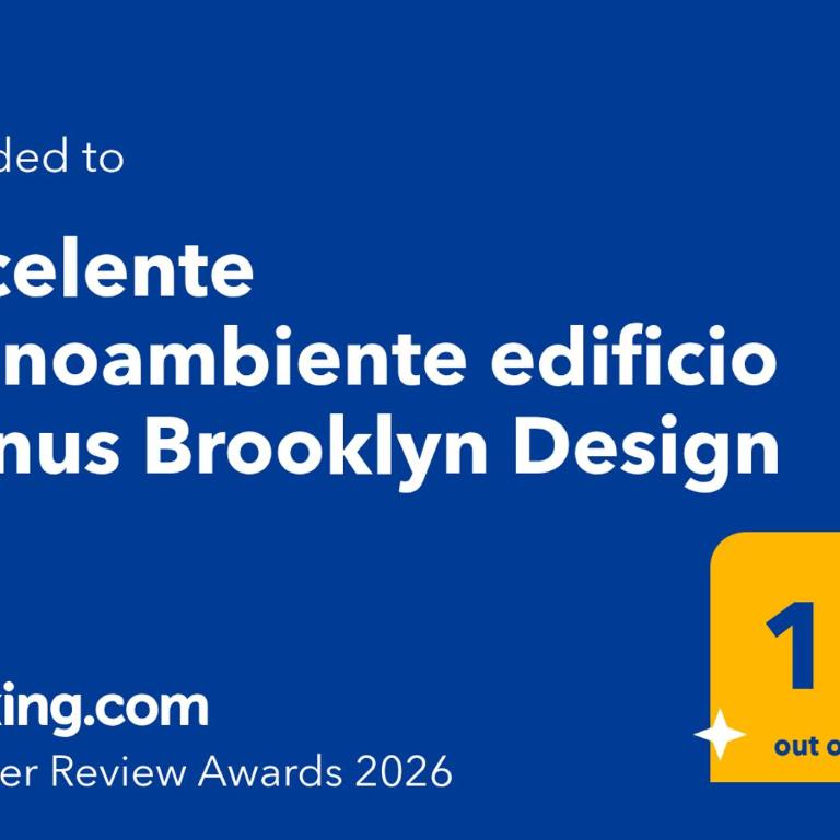 Excelente monoambiente edificio Genus Brooklyn Design - Apartamento de 1 dormitorio - 3