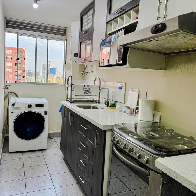 Amplio Departamento Moderno Centrico con wifi, piscina - Two-Bedroom Apartment - 37