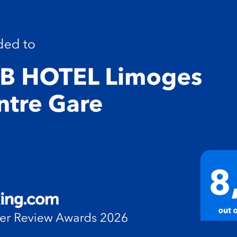 B&B HOTEL Limoges Centre Gare - Chambre Double - 2
